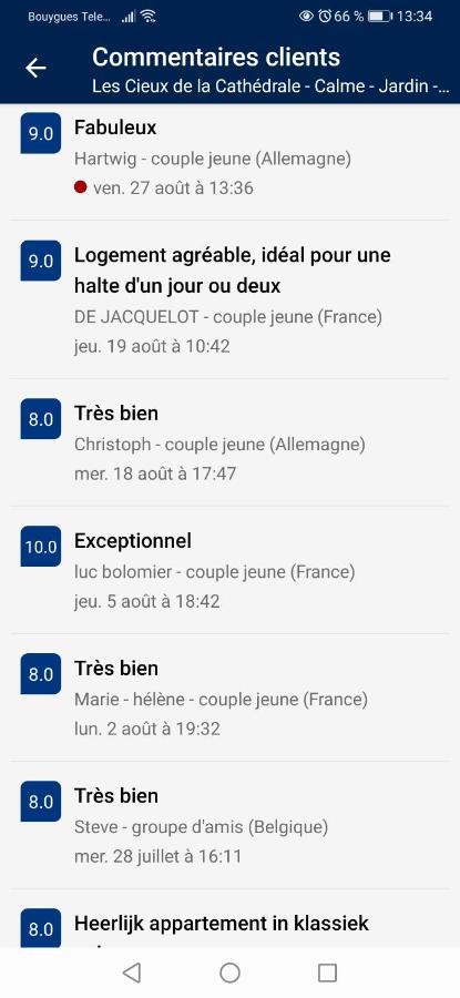 Apartment Les Cieux De La Cathedrale - Calme - Jardin - Wifi *